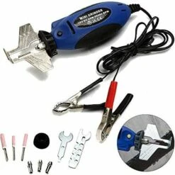 Cisea Affûteuse De Tronçonneuse électrique, 12V Mini Meuleuse De Chaîne Machine De Poche Extérieure Pour Scie à Chaîne, Meuleuse De Coupe, Accessoires De Travail Du Bois -TronçOnneuse Et Accessoire Sales 58082481 4
