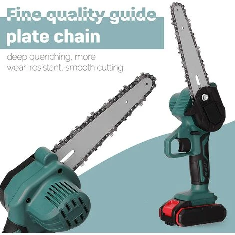 GRID COOL 21V Scie D'élagage électrique Portable Et Rechargeable Avec 1 Batteries, Petite Tronçonneuse Pour Fendre Le Bois, Pour Clip De Branche De Verger De Jardin 6 GRID COOL 21V Scie D'élagage électrique Portable Et Rechargeable Avec 1 Batteries, Petite Tronçonneuse Pour Fendre Le Bois, Pour Clip De Branche De Verger De Jardin – Image 4