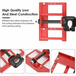 GRID COOL Mini-guide De Tronçonneuse à Chaîne, Rail De Guidage Du Bois Pour Les Ouvriers Du Bâtiment, Contient 1 Broyeur électrique 1 Jeu D'outils D'assemblage -TronçOnneuse Et Accessoire Sales 58348827 5