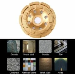 GRID COOL 115 Disque Abrasif Double Rangée Jet Plein 115 Meule Agglomérée Meule Marbre -TronçOnneuse Et Accessoire Sales 58349346 3