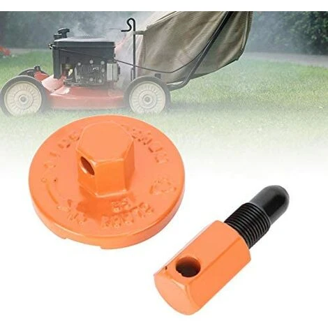 GALOZZOIT 1 Ensemble De 2 Pcs Outil D'embrayage Enlèvement De Volant En Métal Outils De Démontage Arrêt De Piston Tronçonneuse Outils Pour Embrayage Weeder Leaf Blower Entretien 6 GALOZZOIT 1 Ensemble De 2 Pcs Outil D'embrayage Enlèvement De Volant En Métal Outils De Démontage Arrêt De Piston Tronçonneuse Outils Pour Embrayage Weeder Leaf Blower Entretien – Image 4