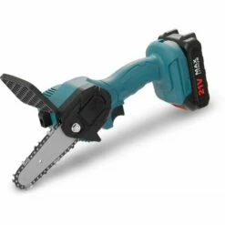 LUCKY-88 Scie électrique à Une Main Rechargeable Pour Mini Tronçonneuse à Bois (4 Pouces, Une Batterie, Une Charge) -TronçOnneuse Et Accessoire Sales 59293349 5