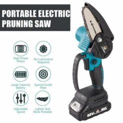 JMAX 88VF Tronçonneuse Sans Fil De 4 Pouces Et 2*batteries, Mini Tronconneuse à Batterie Rechargeable 9 JMAX 88VF Tronçonneuse Sans Fil De 4 Pouces Et 2*batteries, Mini Tronconneuse à Batterie Rechargeable -TronçOnneuse Et Accessoire Sales 59476425 3