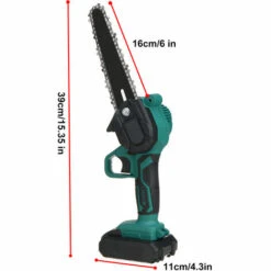 JMAX Tronçonneuse Sans Fil De 6 Pouces Et 2*batteries, Mini Tronconneuse à Batterie Rechargeable 10 JMAX Tronçonneuse Sans Fil De 6 Pouces Et 2*batteries, Mini Tronconneuse à Batterie Rechargeable -TronçOnneuse Et Accessoire Sales 59596701 4