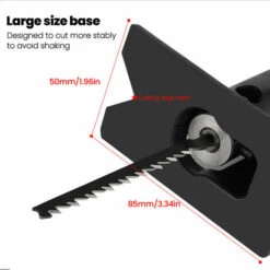 LIFCAUSAL Perceuse électrique Modifiée En Accessoire De Scies électriques Scies Alternatives électriques Perceuse à Scies Sauteuses Outil Utilitaire De Coupe Portable Pour Le Travail Du Bois Avec 3 Lames De Scie -TronçOnneuse Et Accessoire Sales 59662325 5