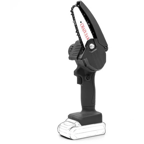 LIFCAUSAL Tronçonneuse Sans Fil Rechargeable Portable Pour L'élagage Des Arbres De Coupe De Bois (noir-sans Batterie) 3 LIFCAUSAL Tronçonneuse Sans Fil Rechargeable Portable Pour L'élagage Des Arbres De Coupe De Bois (noir-sans Batterie)