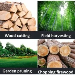 JMAX 88V Scie à Chaîne électroportative 3000W Mini Tronçonneuse à Batterie - 6 Pouces Sans Fil - Avec 2 Batteries -TronçOnneuse Et Accessoire Sales 59824301 3