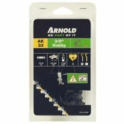 Arnold Chaîne De Tronçonneuse 3/8", 1,1 Mm - 52 Maillons D’entraineurs - Gouges Demi-rondes