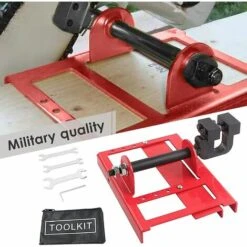 Cisea Mini Moulin à Tronçonneuse, Coupe Du Bois, Tronçonneuse, Meuleuse, Rail De Guidage Du Bois Pour Ouvriers Du Bâtiment, Contient 1 Meuleuse électrique, 1 Jeu D'outils De Montage -TronçOnneuse Et Accessoire Sales 60182643 3