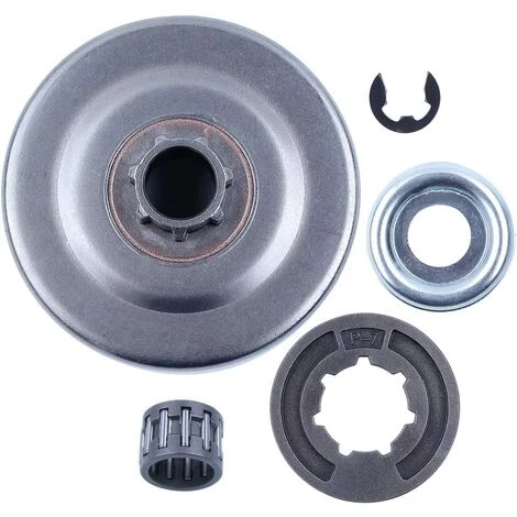 AOUGO Tambour D'embrayage P7Jante De Pignon Pour STIHL MS170 MS180 MS250 MS251 017 018 021 02 Tronçonneuse Remplacement Pièces Avec Roulement à Aiguilles Rondelle E-Clip 9512 933 2260 3 AOUGO Tambour D'embrayage P7Jante De Pignon Pour STIHL MS170 MS180 MS250 MS251 017 018 021 02 Tronçonneuse Remplacement Pièces Avec Roulement à Aiguilles Rondelle E-Clip 9512 933 2260