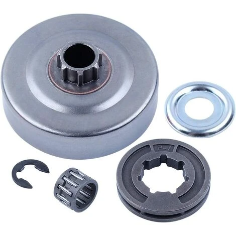 AOUGO Tambour D'embrayage P7Jante De Pignon Pour STIHL MS170 MS180 MS250 MS251 017 018 021 02 Tronçonneuse Remplacement Pièces Avec Roulement à Aiguilles Rondelle E-Clip 9512 933 2260 5 AOUGO Tambour D'embrayage P7Jante De Pignon Pour STIHL MS170 MS180 MS250 MS251 017 018 021 02 Tronçonneuse Remplacement Pièces Avec Roulement à Aiguilles Rondelle E-Clip 9512 933 2260 – Image 3