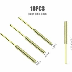 JOORRT 18 Pièces Diamant Tronçonneuse Aiguiseur Burr Pierre Outil D'affûtage-4m​​m, 4.8mm 5.5mm (Or) -TronçOnneuse Et Accessoire Sales 60667891 5