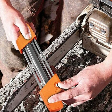 FLYME Aiguiseur De Chaîne De Tronçonneuse, Lame De Travail Du Bois, Outil De Meulage De Chaîne De Rechange Facile Pour Tronçonneuse De Tronçonneuse (4 Mm) 6 FLYME Aiguiseur De Chaîne De Tronçonneuse, Lame De Travail Du Bois, Outil De Meulage De Chaîne De Rechange Facile Pour Tronçonneuse De Tronçonneuse (4 Mm) – Image 4