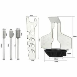 QERSTA Affûteur De Tronçonneuse - Kit D'affûtage De Tronçonneuse, Affûteur électrique, Affûteur Dentelé, Ensemble D'accessoires De Polissage, Perceuse à Chaîne 9 QERSTA Affûteur De Tronçonneuse - Kit D'affûtage De Tronçonneuse, Affûteur électrique, Affûteur Dentelé, Ensemble D'accessoires De Polissage, Perceuse à Chaîne -TronçOnneuse Et Accessoire Sales 61062856 3