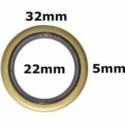 CYCLINGCOLORS 2x Joint SPI 22x32x5mm Référence Origine 299 819 Et 89 669 Compatible Avec Briggs & Stratton 2 à 5cv -TronçOnneuse Et Accessoire Sales 61218164 2