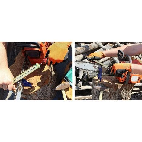 SLBRILLèRE Aiguiseur De Chaîne Kit D'aiguiseur De Tronçonneuse Pour Tronçonneuse Avec Lime, Manche En Bois 6 SLBRILLèRE Aiguiseur De Chaîne Kit D'aiguiseur De Tronçonneuse Pour Tronçonneuse Avec Lime, Manche En Bois – Image 4