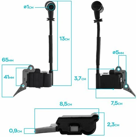 Boudech Bobine D'allumage De Tronçonneuse Bobine électrique Pour Moteurs 2 Temps 20/30 Cc Avec Câble De 13 Cm 6 Boudech Bobine D'allumage De Tronçonneuse Bobine électrique Pour Moteurs 2 Temps 20/30 Cc Avec Câble De 13 Cm – Image 4