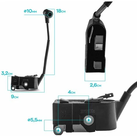 Boudech Bobine D'allumage Pour Tronçonneuse électrique Bobine Pour Moteur 2 Temps Bobine Pour Tronçonneuse 52Cc Et 62Cc 6 Boudech Bobine D'allumage Pour Tronçonneuse électrique Bobine Pour Moteur 2 Temps Bobine Pour Tronçonneuse 52Cc Et 62Cc – Image 4