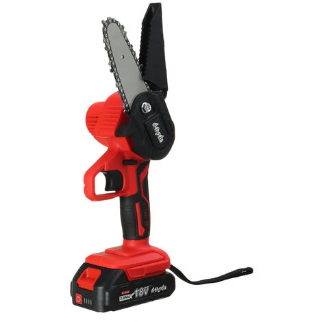 AUGIENB Scie à Chaine Tron?onneuse à Batterie à Batterie élagueuse Sans Fil Mensela 4" 18V Scie à Chaine Scie à Buche électrique 2 Batteries 4 AUGIENB Scie à Chaine Tron?onneuse à Batterie à Batterie élagueuse Sans Fil Mensela 4" 18V Scie à Chaine Scie à Buche électrique 2 Batteries – Image 2