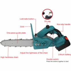 AUGIENB Scie à Chaine Tron?onneuse à Batterie à Batterie élagueuse Sans Fil 10" 18V Scie à Chaine Scie à Buche électrique 2 Batteries 11 AUGIENB Scie à Chaine Tron?onneuse à Batterie à Batterie élagueuse Sans Fil 10" 18V Scie à Chaine Scie à Buche électrique 2 Batteries -TronçOnneuse Et Accessoire Sales 63728910 5