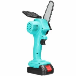 LIFCAUSAL Scies à élaguer électriques à Batterie Au Lithium Rechargeable 21V 4 Pouces Petit Moteur De Brosse De Tronçonneuse à Fendre Le Bois Outil électrique à Une Main Pour Le Travail Du Bois (noir Avec 1 Batterie) -TronçOnneuse Et Accessoire Sales 63745959 5