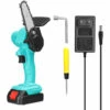 LIFCAUSAL Scies D'élagage électriques à Batterie Au Lithium Rechargeable 21V 4 Pouces Petit Moteur De Brosse De Tronçonneuse à Fendre Le Bois Outil électrique à Une Main Pour Le Travail Du Bois (Vert Avec 1 Batterie) 1 LIFCAUSAL Scies D'élagage électriques à Batterie Au Lithium Rechargeable 21V 4 Pouces Petit Moteur De Brosse De Tronçonneuse à Fendre Le Bois Outil électrique à Une Main Pour Le Travail Du Bois (Vert Avec 1 Batterie) -TronçOnneuse Et Accessoire Sales 63745970 1