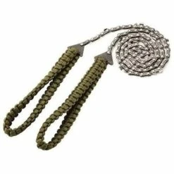 FOZIY Portatif Tronçonneuse Scie à Main Avec Poignées De Corde Parachute Multifonction Trousse En Nylon, Câble Scie Pour La Survie Gear, Le Camping, La Chasse.，Fonepro