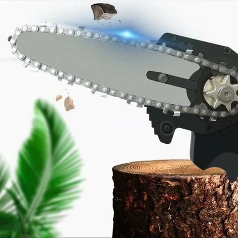 GroupM Norme Européenne Noire 4 Pouces 550W Scie à Chaîne électrique Une Petite Scie à Main Domestique électrique à Une Charge 4 GroupM Norme Européenne Noire 4 Pouces 550W Scie à Chaîne électrique Une Petite Scie à Main Domestique électrique à Une Charge – Image 2