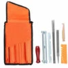 LIFCAUSAL 10 PCS Chainsaw Sharpener File Kit Outil à Main Pour Affûter La Scie à Chaîne électrique Comprend Une Lime Ronde 5/32 3/16 7/32 Pouces, Une Lime Plate, Un Manche En Bois, Un Guide De Classement, Une Jauge De Profondeur, Une Jauge De Vérification Rapide, U -TronçOnneuse Et Accessoire Sales 63978040 1