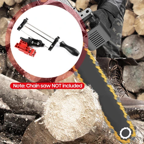 LIFCAUSAL Guide De Classement Manuel Pour Affûter La Scie à Chaîne - Avec Lime Ronde De 3/16" Et Poignée En Plastique 7 LIFCAUSAL Guide De Classement Manuel Pour Affûter La Scie à Chaîne - Avec Lime Ronde De 3/16" Et Poignée En Plastique – Image 5