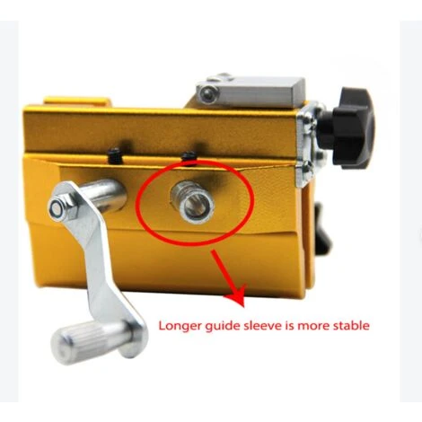 Fei Yu De Chaîne De Tronçonneuse En Alliage D'aluminium Portable Et Facile à Installer Meuleuse De Chaîne à Manivelle Meuleuse De Chaîne Manuelle 4 Fei Yu De Chaîne De Tronçonneuse En Alliage D'aluminium Portable Et Facile à Installer Meuleuse De Chaîne à Manivelle Meuleuse De Chaîne Manuelle – Image 2