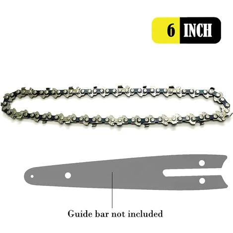 ARC-EN-CIéL Chaînes De Scie à Chaîne Pour Mini Tronçonneuse Rechargeable à Main De 6 Pouces 1/4 " Guide Chaîne Universelle. Pour Le Travail Du Bois Jardin De Coupe (6inch), Arcenciél 7 ARC-EN-CIéL Chaînes De Scie à Chaîne Pour Mini Tronçonneuse Rechargeable à Main De 6 Pouces 1/4 " Guide Chaîne Universelle. Pour Le Travail Du Bois Jardin De Coupe (6inch), Arcenciél – Image 5