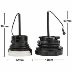 CARILLONSàVENT Carivent Lot De 2 Bouchons Pour Réservoir à Huile / Bouchon D'Essence Carburant Pour Tronçonneuse Stihl Ms171 Ms181 MS200 Ms210 Ms200t Ms211 Ms192 Ms192t Ms230 Ms240 Ms250 Ms260 Ms340 MS360 -TronçOnneuse Et Accessoire Sales 64141056 4