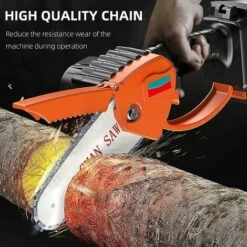 Lot De 2 Mini Chaînes De Tronçonneuse 4 Pouces Chaînes De Rechange THSINDE -TronçOnneuse Et Accessoire Sales 64464589 4