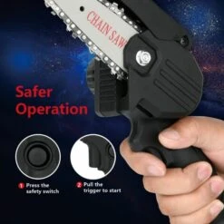 Mini Tronçonneuse A Batterie, CURCONSA Mini Tronçonneuse De 4 Pouces, Petite Tronconneuse Electrique Avec Batterie 2Ah, Chargeur Pour Coupe De Bois, Agriculture, Jardin Et Cour 10 Mini Tronçonneuse A Batterie, CURCONSA Mini Tronçonneuse De 4 Pouces, Petite Tronconneuse Electrique Avec Batterie 2Ah, Chargeur Pour Coupe De Bois, Agriculture, Jardin Et Cour -TronçOnneuse Et Accessoire Sales 64532048 4