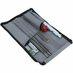 LITZEE 8 Pièces Kit D'Affûtage Universel Pour Tronçonneuses Jeu De Limes à Main En Métal Kit Affuteuse De Tronçonneus Professionnel D’affûtage De Chaîne Limes Plates Et Et Râpes Pour Atelier Travaux Manuels -TronçOnneuse Et Accessoire Sales 64563560 2