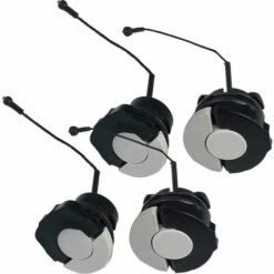 HEGUYEY Bouchon D'essence + Bouchon D'huile Pour STIHL MS200 MS210 MS230 MS250 MS260 MS270 MS280 MS340 MS341 MS361 MS380 MS381 MS390 MS441 MS460 MS880 MS171 MS181 MS192T Tronçonneuse (4 Pack)