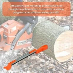 Lime Pour Chaine De Tronconneuse Pour Chaînes 0,325" |lime Pour Tronçonneuse Affûtage De La Lame De Tronçonneuse, Affûteur De Tronçonneuse，1 Pcs 56Vingt -TronçOnneuse Et Accessoire Sales 64935804 2