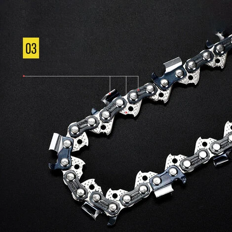 CATHERINE Tronçonneuse ÉLectrique Sans Fil Chaîne De Scie Pour La Coupe Du Bois Branches D'arbres ÉLagage Cour Jardinage(3/8 Tronçonneuse, 16", 58 Nœuds) 5 CATHERINE Tronçonneuse ÉLectrique Sans Fil Chaîne De Scie Pour La Coupe Du Bois Branches D'arbres ÉLagage Cour Jardinage(3/8 Tronçonneuse, 16", 58 Nœuds) – Image 3