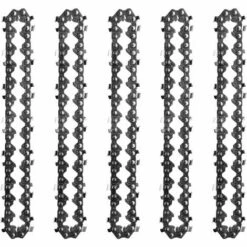 LIFCAUSAL 133mm Mini Portable 65 # Mn Chainsaw Chain 28E-Chain Link 14T Accessoire De Remplacement De Scie électrique Pour La Coupe Du Bois