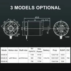 LIFCAUSAL D3548 Out Runner Moteur Brushless Pour Drone Avion à Voilure Fixe RC Jouet RC Moteur Électrique 1100KV 11 LIFCAUSAL D3548 Out Runner Moteur Brushless Pour Drone Avion à Voilure Fixe RC Jouet RC Moteur Électrique 1100KV -TronçOnneuse Et Accessoire Sales 65275360 5