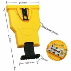 DONTODENT Affûteur De Dents De Tronçonneuse Kit De Chaîne De Scie Affûteur D'outils De Travail Du Bois Professionnel Et Meule 3 Pièces 8 DONTODENT Affûteur De Dents De Tronçonneuse Kit De Chaîne De Scie Affûteur D'outils De Travail Du Bois Professionnel Et Meule 3 Pièces -TronçOnneuse Et Accessoire Sales 65607553 2