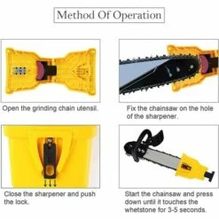 CESIèCLEFOU Aiguiseur De Dents Pour Tronçonneuse,Aiguiseur Automatique(1Pcs), Pierre à Aiguiser Remplaçable(3 Pcs), Ajustement Barre De Guidage Lefou 9 CESIèCLEFOU Aiguiseur De Dents Pour Tronçonneuse,Aiguiseur Automatique(1Pcs), Pierre à Aiguiser Remplaçable(3 Pcs), Ajustement Barre De Guidage Lefou -TronçOnneuse Et Accessoire Sales 65642119 3