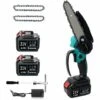 MAGICFOX Mini Tronçonneuse électrique 6 Pouces Avec 2 Batteries Et 2 Chaînes Pour Couper Le Bois D'élagage Dans Le Jardin 1 MAGICFOX Mini Tronçonneuse électrique 6 Pouces Avec 2 Batteries Et 2 Chaînes Pour Couper Le Bois D'élagage Dans Le Jardin -TronçOnneuse Et Accessoire Sales 65747126 1