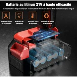 Magicfox Tronçonneuse électrique Sans Fil Rechargeable 4.0Ah, Avec 2 Chaînes 6 Pouces Et 2 Batteries Pour Couper Branches Et Bois 9 Magicfox Tronçonneuse électrique Sans Fil Rechargeable 4.0Ah, Avec 2 Chaînes 6 Pouces Et 2 Batteries Pour Couper Branches Et Bois -TronçOnneuse Et Accessoire Sales 65747138 4