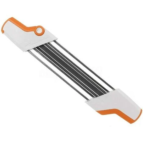 EINEMGELD Affûteuse De Lime à Chaîne De Tronçonneuse En Métal 2 En 1 Facile 0,325"4,8 Mm Remplacer 3 EINEMGELD Affûteuse De Lime à Chaîne De Tronçonneuse En Métal 2 En 1 Facile 0,325"4,8 Mm Remplacer