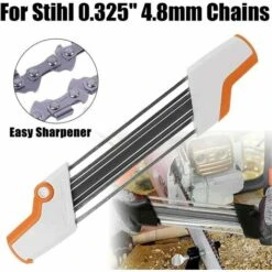 EINEMGELD Affûteuse De Lime à Chaîne De Tronçonneuse En Métal 2 En 1 Facile 0,325"4,8 Mm Remplacer 9 EINEMGELD Affûteuse De Lime à Chaîne De Tronçonneuse En Métal 2 En 1 Facile 0,325"4,8 Mm Remplacer -TronçOnneuse Et Accessoire Sales 65758123 3