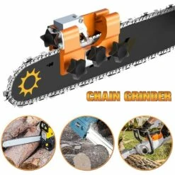 LIFCAUSAL Gabarit D'affûtage De Tronçonneuse, Ensemble D'outils D'affûtage De Tronçonneuse Portable à Affûtage Rapide, Adapté à Tous Les Types De Scies à Chaîne Et De Scies électriques -TronçOnneuse Et Accessoire Sales 65898865 3