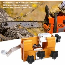 LIFCAUSAL Gabarit D'affûtage De Tronçonneuse, Ensemble D'outils D'affûtage De Tronçonneuse Portable à Affûtage Rapide, Adapté à Tous Les Types De Scies à Chaîne Et De Scies électriques -TronçOnneuse Et Accessoire Sales 65898865 5