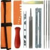 DONTODENT Affûteur De Tronçonneuse Professionnel 10 Pièces, Kit D'affûtage De Chaîne Avec Lime Ronde 4.0-4.8 - 5.5 Mm 1 DONTODENT Affûteur De Tronçonneuse Professionnel 10 Pièces, Kit D'affûtage De Chaîne Avec Lime Ronde 4.0-4.8 - 5.5 Mm -TronçOnneuse Et Accessoire Sales 65955718 1